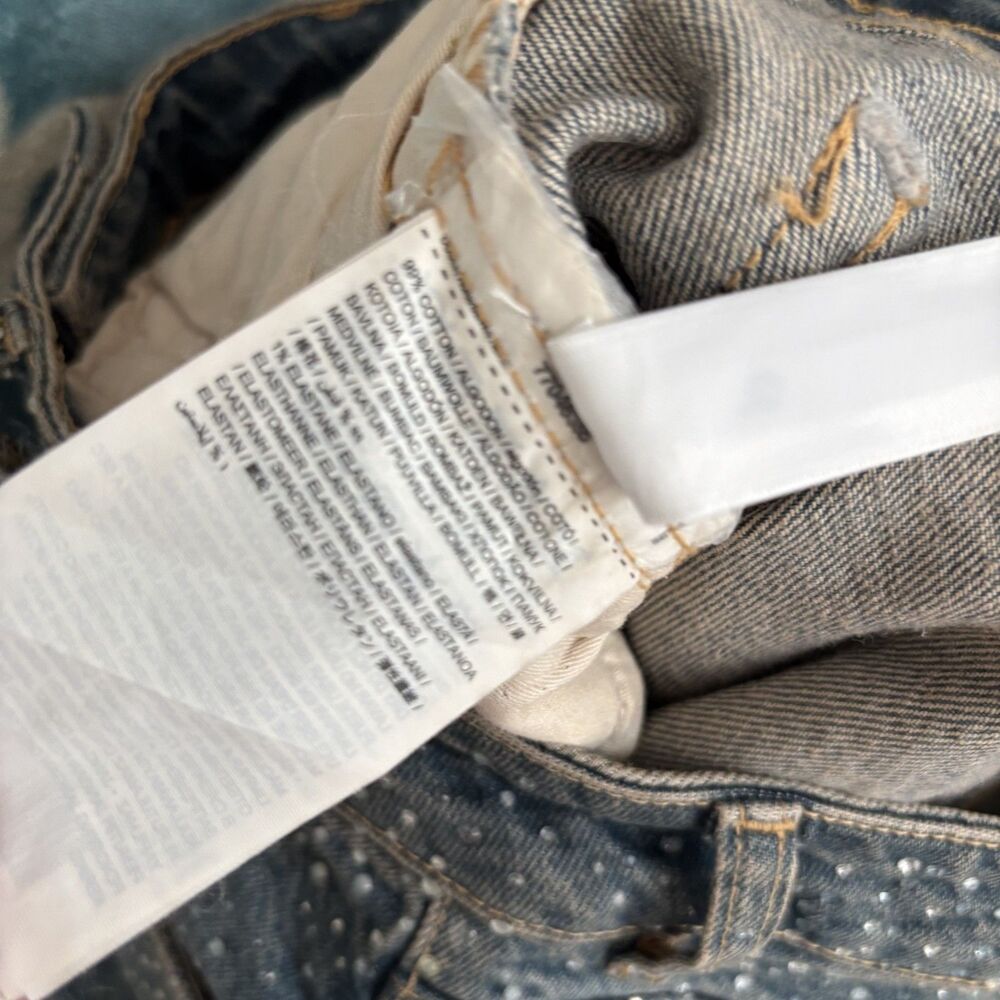 Maniere De Voir Black and Gray Flare Jeans - Picture 5 of 10